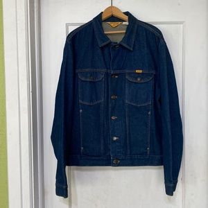 LIKE NEW VINTAGE RUSTLER DENIM JACKET